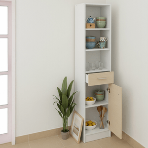 DESPENSERO E-MOSCONI 1,80M 1 PUERTA Y 1 CAJÓN TONO MALTA 10282