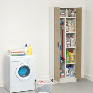 ESCOBERO E-MOSCONI 1,80M 2 PUERTAS TONO AVELLANA 10287