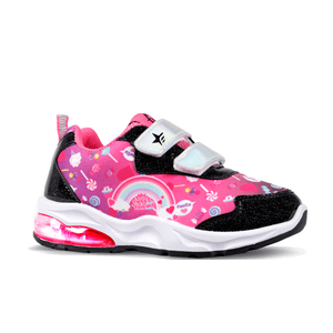 ZAPATILLA FOOTY K PLUS CANDY RAINBOW C/LUZ NIÑO