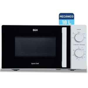 MICROONDAS BGH 18L MECANICO BLANCO B118MB25