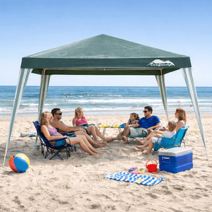 GAZEBO MICROBELL RAFIA EASYCAMP 3X3 VERDE 7030