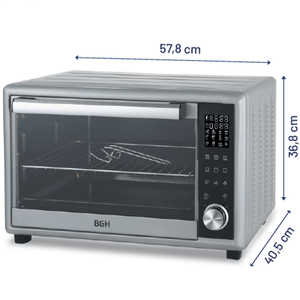 HORNO ELECTRICO BGH 46L SILVER BHE46DS25I