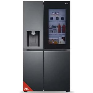 HELADERA SBS LG 718L INVERTER INSTA-VIEW GS77SXTC