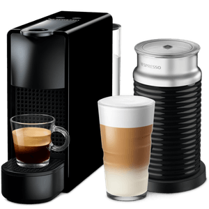 CAFETERA NESPRESSO ESSENZA MINI BLACK A3KC30 + AEROCCINO