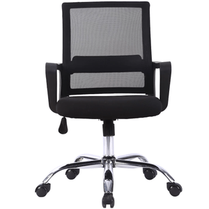 SILLON NIVIKO BOSTON NEGRA C/APOYA BRAZOS NVK-2106-N