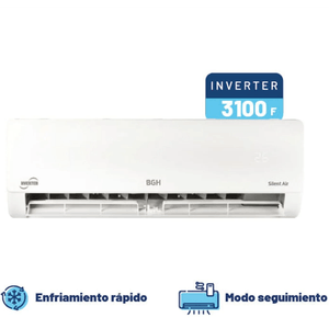 AIRE ACONDICIONADO BGH 365W INVERTER F/C BSI37WCNX