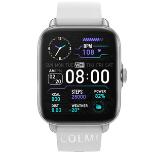 SMARTWATCH COLMI P28 PLUS PLATEADO