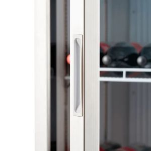 HELADERA EXHIBIDORA TELEFUNKEN 500L VERTICAL SILVER EX500