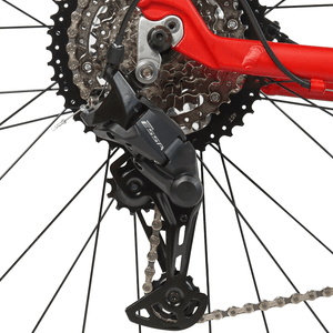 MTB R29 TOPMEGA MAGMA 8V CUADRO ALUMINIO GRIS/ROJO TALLE M-18
