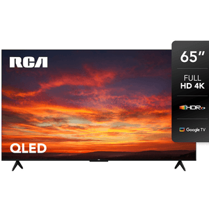 SMART TV 65" RCA  QLED 4K UHD GOOGLE TV QL65TH300-F