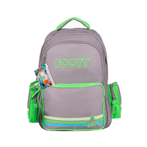 MOCHILA FOOTY ESPALDA 18" COLOR LINE GRI