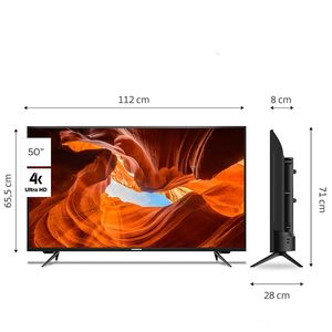 SMART TV 50" TELEFUNKEN 4K UHD GOOGLE TV TK5026UG6G