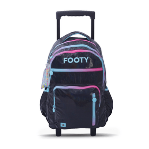 MOCHILA FOOTY CARRO 18" COLORLAND NEG NIÑOS