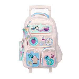 MOCHILA FOOTY CARRO 18" WONDER NENA CRU