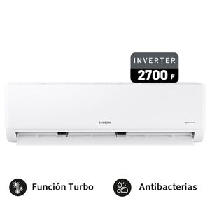 AIRE ACONDICIONADO SPLIT SAMSUNG 3150w INVERTER F/C  AR12BSHQAWK2BG