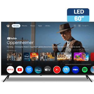 SMART TV 60" BGH 4K UHD GOOGLE TV B6025US6G