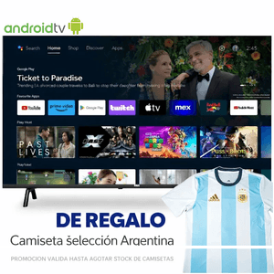 SMART TV BGH 43" FHD ANDROID TV B4325S5A + CAMISETA ¡DE REGALO!