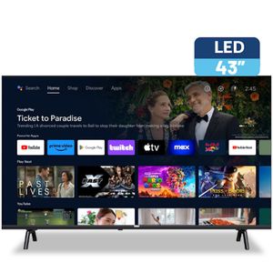 SMART TV BGH 43" FHD ANDROID TV B4325S5A + CAMISETA ¡DE REGALO!