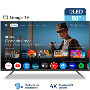SMART TV BGH 50" QLED GOOGLE TV B5026US7G