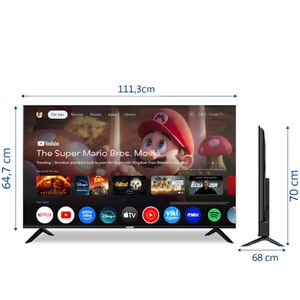 SMART TV TELEFUNKEN 50" 4K UHD GOOGLE TV TK5026UG6G