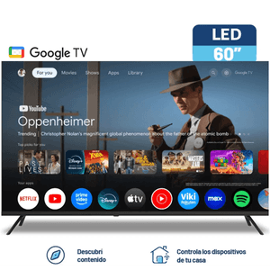 SMART TV BGH  60" 4K UHD GOOGLE TV B6025US6G