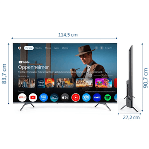 SMART TV BGH 65" 4K UHD GOOGLE TV B6524US6G