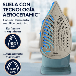 PLANCHA CON VAPOR OSTER AERO OS 7000 SERIE OSGCSTAC7001AR