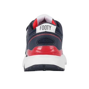 ZAPATILLAS FOOTY K VELCRO AZU/ROJ NIÑO