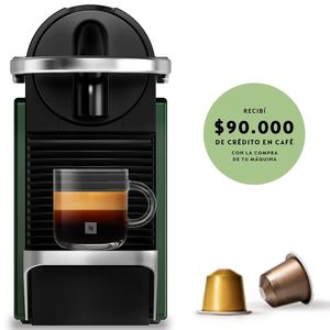 CAFETERA NESPRESSO PIXIE GREEN