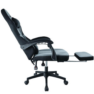 SILLON GAMER APOLO LITE C/APOYA PIES NEGRO/GRIS