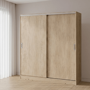 PLACARD 180 E-MOSCONI 2 PUERTAS CORREDIZAS DAKAR TONO BAMBU 57380