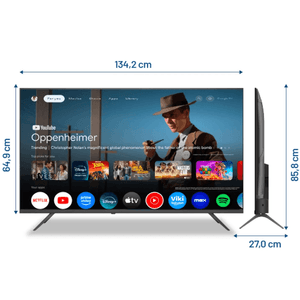 SMART TV BGH  60" QLED 4K UHD GOOGLE TV B6026US7G