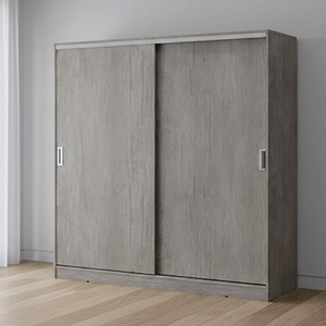 PLACARD 180 E-MOSCONI 2 PUERTAS CORREDIZAS DAKAR TONO GREI 57381