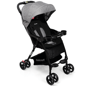 COCHECITO FELCRAFT ATILA GRIS CP940