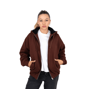 BUZO BILLABONG NINETEEN SHERPA ZIPHOOD MAR MUJER