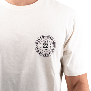REMERA BILLABONG ROTATION TEE CRU HOMBRE