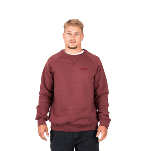 BUZO BILLABONG CORE RANGLAN COLOR CREW BOR HOMBRE