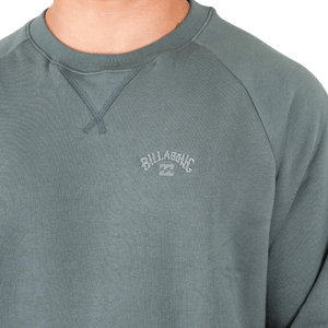 Buzo Billabong Core Ranglan Color Crew Ver Hombre