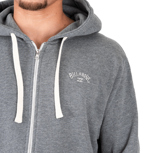 Buzo Billabong Core Zip Hood Gri Hombre