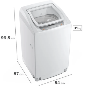 LAVARROPAS SUPERIOR GAFA 6.5kg/750rpm BLANCO DIGI-FIT