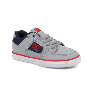 Zapatillas Dc Elastic Pure Gri Niños