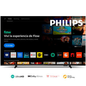 Smart Tv Philips 50" 4K Titan Os 50Pud7309/77