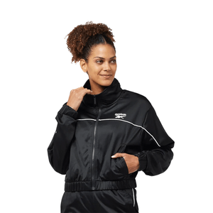 Conjunto Reebok Justine Piping 2 Neg. Mujer