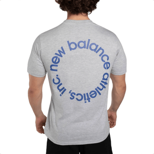Remera New Balance Qt Circular Logo Hombre