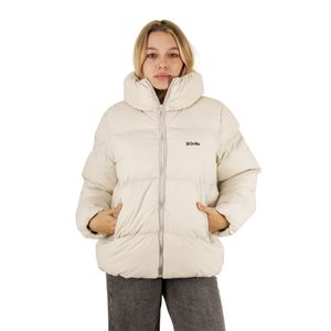 Campera Drills Puffer Bei. Mujer