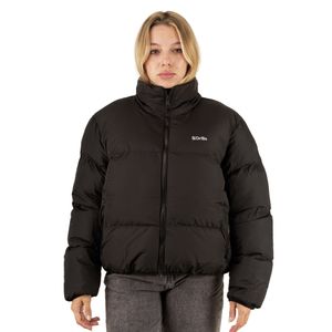 Campera Drills Puffer Neg. Mujer