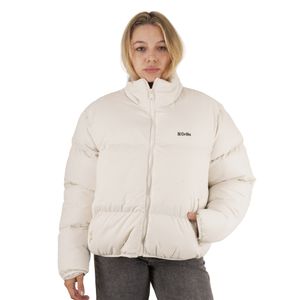 Campera Drills Corta Puffer Bei. Mujer