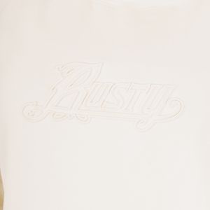 Buzo Rusty Feel Essentials Relaxed Crew Cru. Mujer