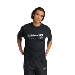 Remera New Balance Linear Graphic Neg. Hombre
