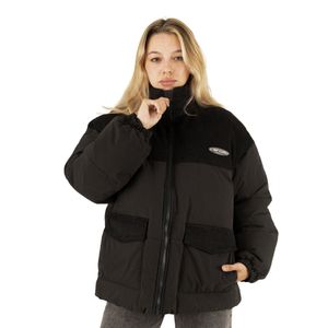 Campera Rip Curl Cord Puffer High Tide Neg. Mujer